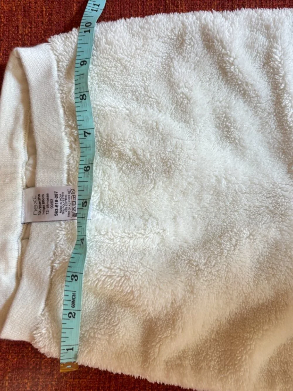 Next Baby Fleece Bear Sweater and Pants Set 12-18 Months